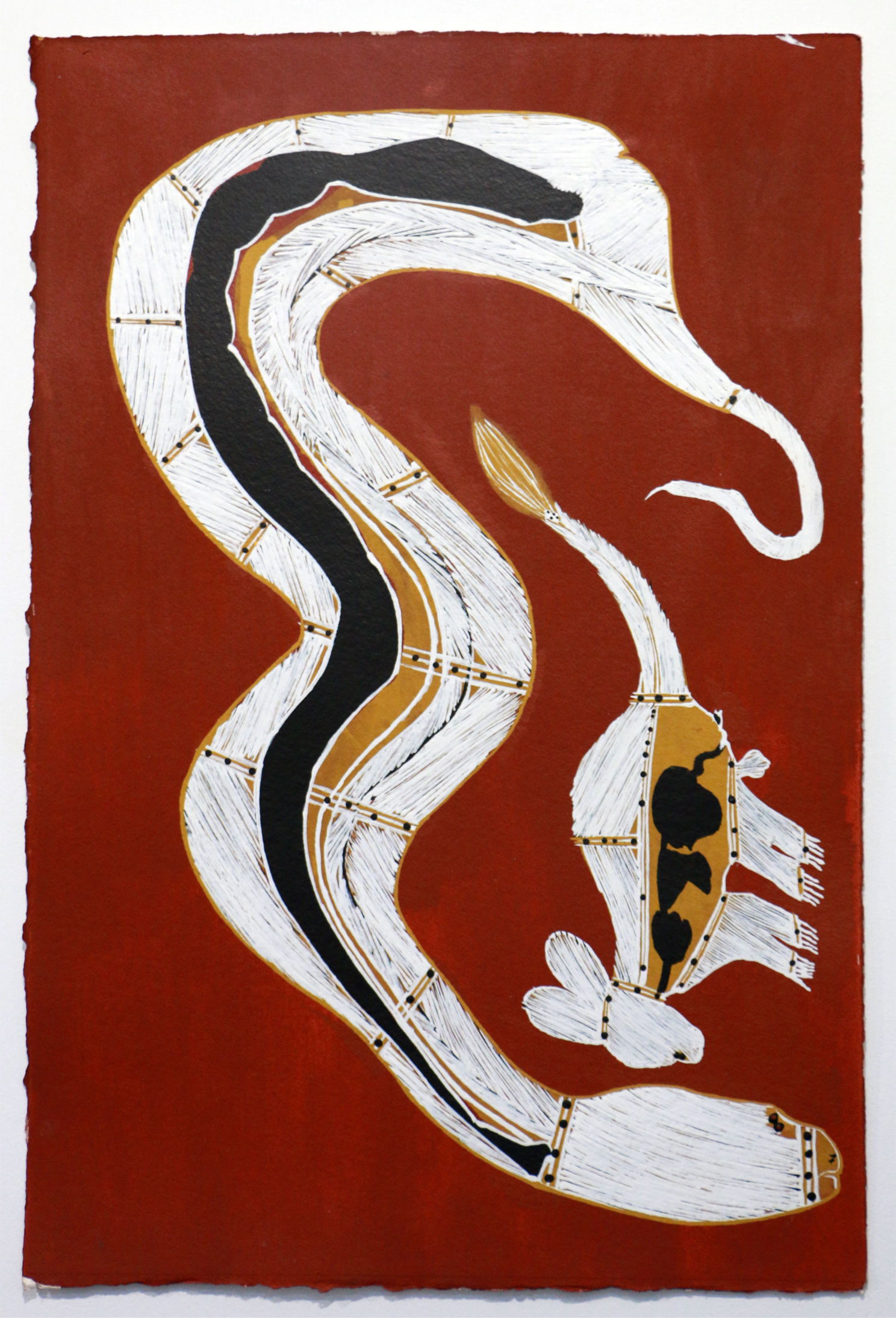 Dadbe (King Brown Snake) - Paper - Joe Guymala
