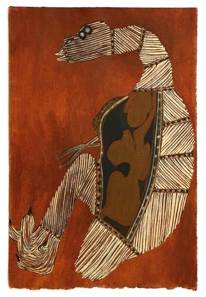 Kurdukadji (Emu) - Paper - Joe Guymala