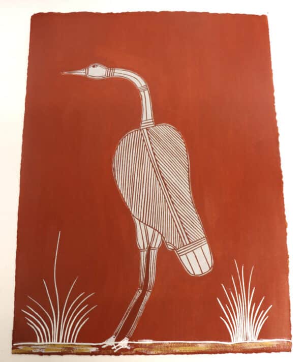 Kurdukadji (Emu) - Paper - Johnathon Garnarradj