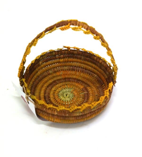 Coiled Pandanus Basket - Fibre - Velda Nabulwad
