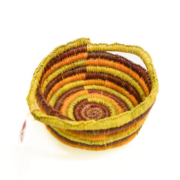 Coiled Pandanus Basket - Fibre - Doreen Djorlom