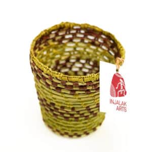 Coiled Pandanus Basket - Fibre - Doreen Djorlom