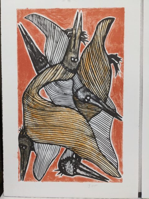 Bonbon (Cormorant) - APW - Print - Joe Guymala