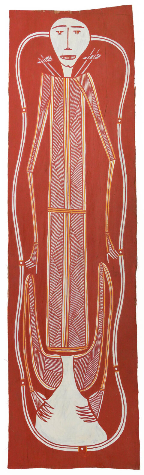 Namarrkon (Lightning Man) - Bark - Ezariah Kelly