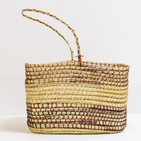 Coiled Pandanus Basket - Fibre - Selina Nadjowh