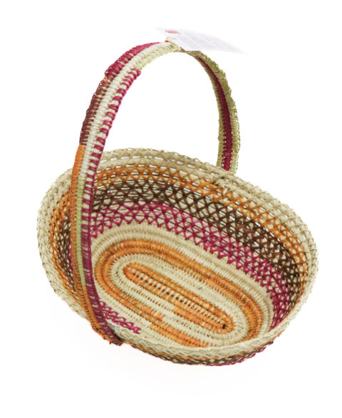 Coiled Pandanus Basket - Fibre - Kaye Namundja