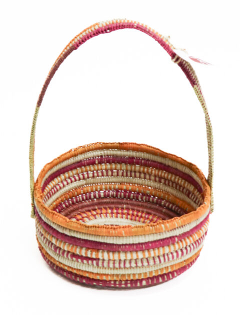 Coiled Pandanus Basket - Fibre - Kaye Namundja