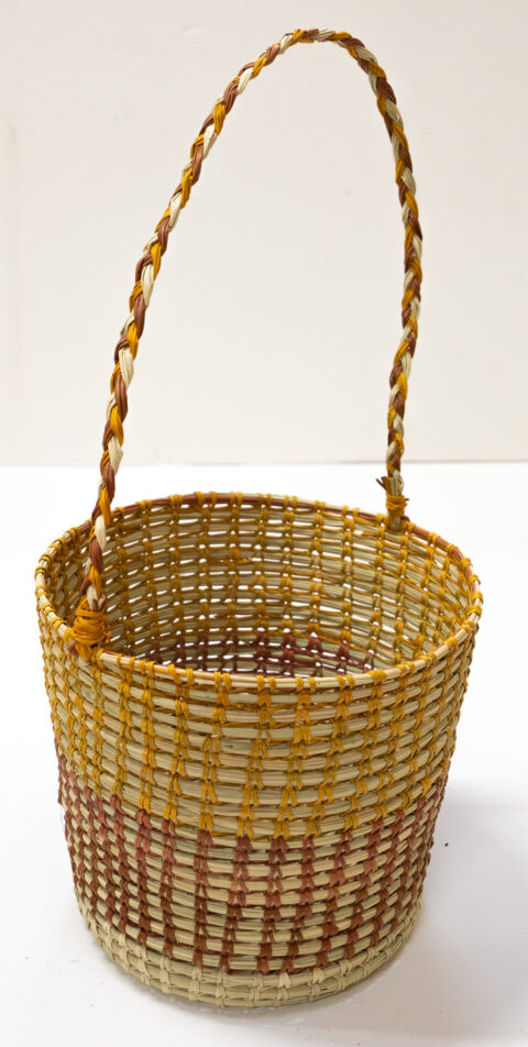 Coiled Pandanus Basket - Fibre - Ina Garnarradj