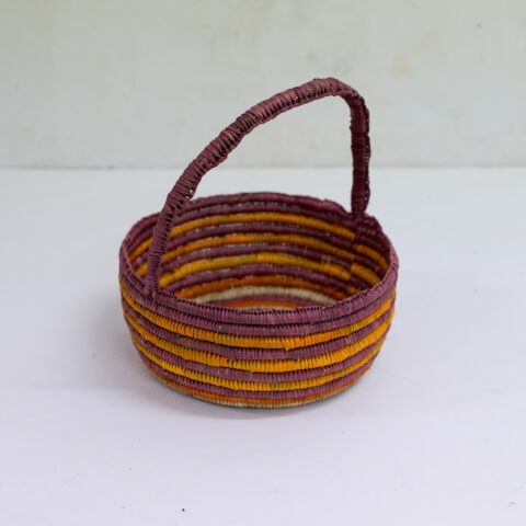 Coiled Pandanus Basket - Fibre - Evonne Gumurdul
