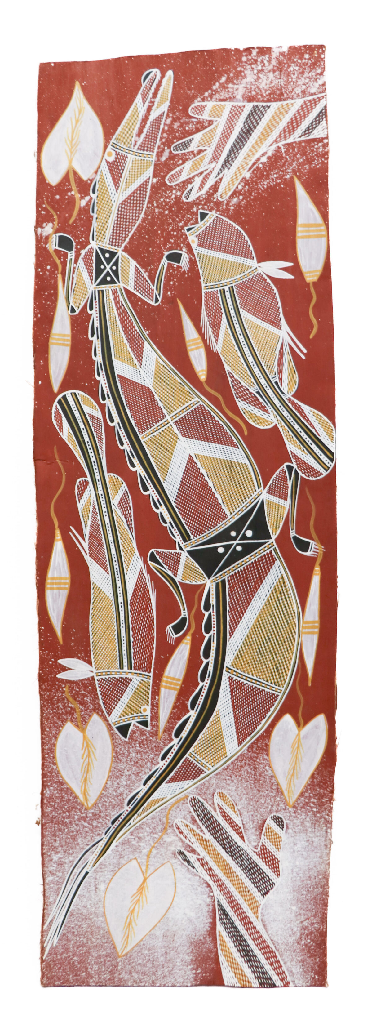 Billabong Scene (with Kinga) - Bark - William Manakgu