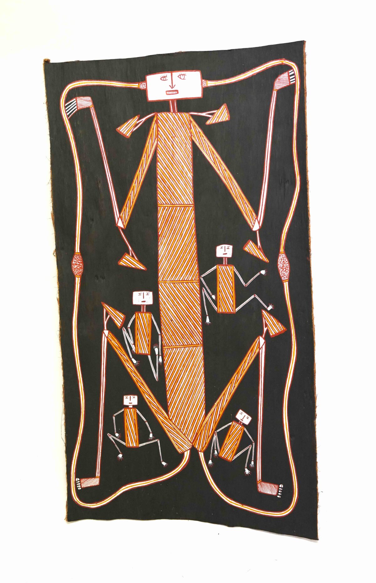 Namarrkon (Lightning Man) - Bark - Ezariah Kelly