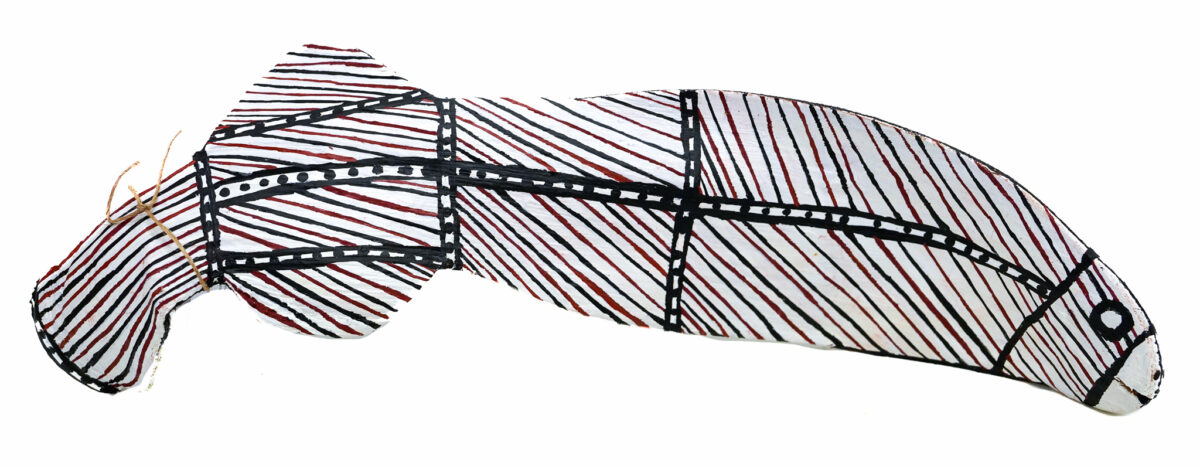 Djenj (Fish) - Carving - Joe Guymala