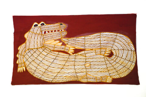 Kinga (Saltwater Crocodile) - Bark - Joe Guymala