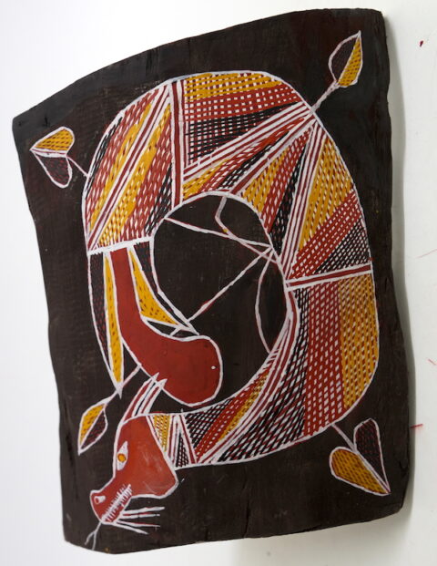 Ngalyod (Rainbow Serpent) - Carving - Nashon Nabegeyo