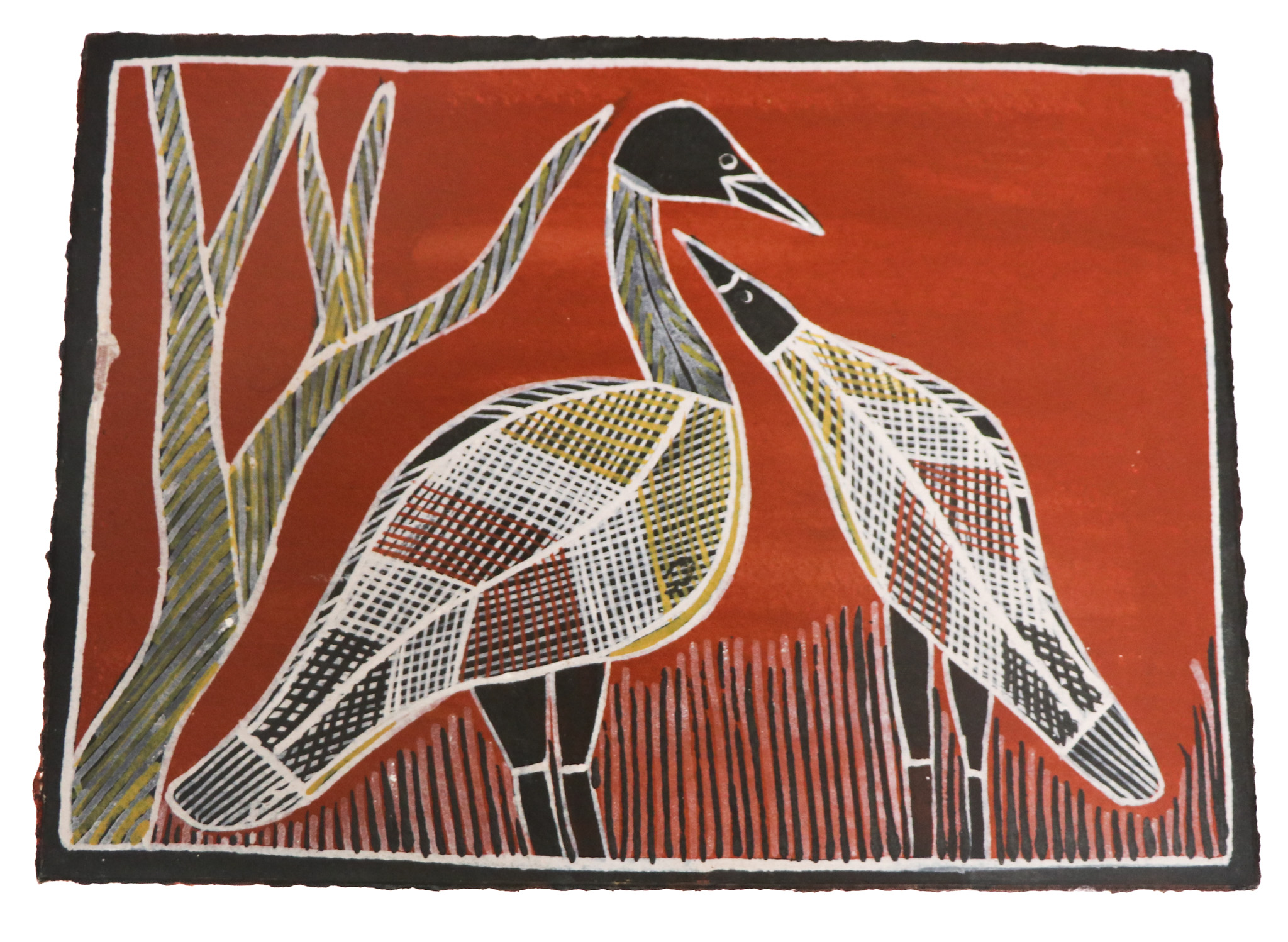 Mayhmayh (Bird) - Paper - Larry Bangarr