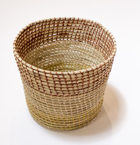 Coiled Pandanus Basket - Fibre - Ina Garnarradj