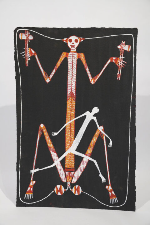 Namarrkon (Lightning Man) - Paper - Graham Badari